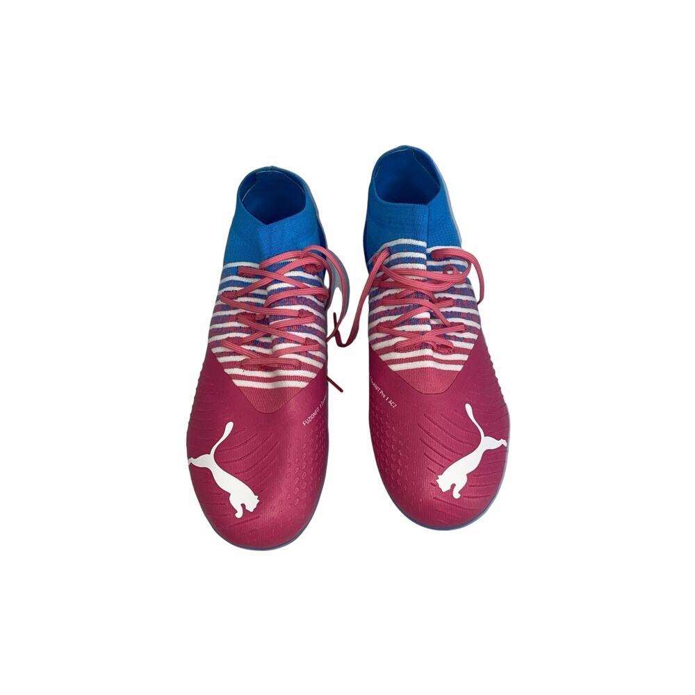 PUMA Futere Z 3.4 Creative Fg Soccer Cleats Pink & Blue Size 8